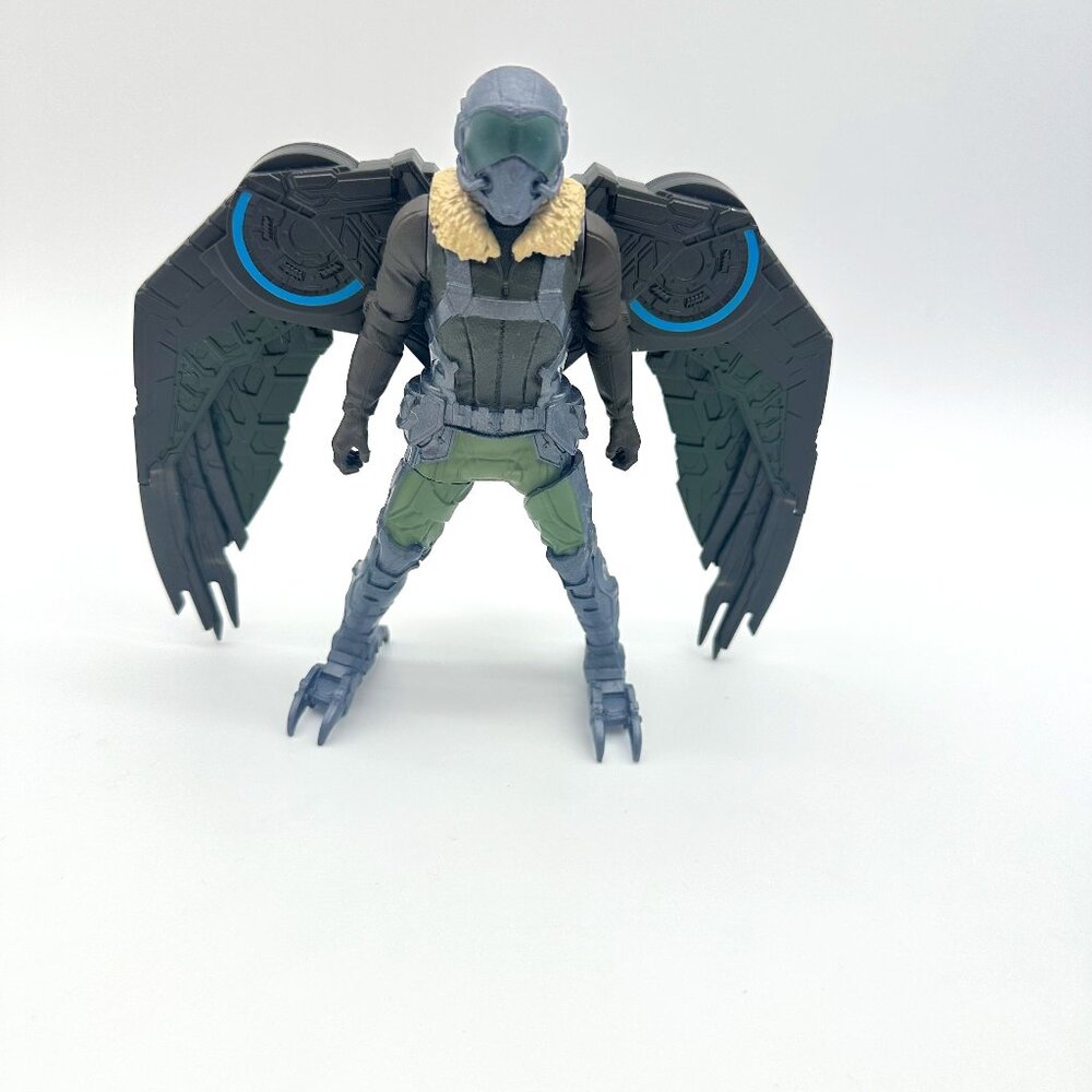 Marvel Hasbro Spiderman‎ Homecoming Squeeze Legs Vulture 6" Action Figure